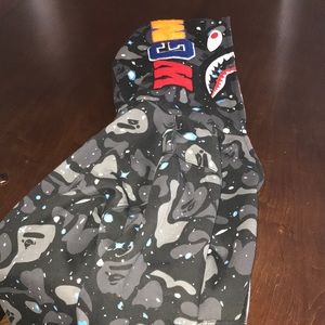 Bape embroidered hoodie